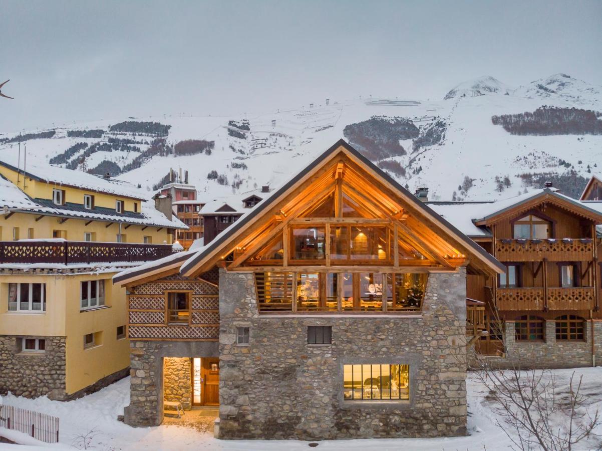 Chalet Prestige L'Atelier Lodge 莱德萨阿尔卑斯 外观 照片